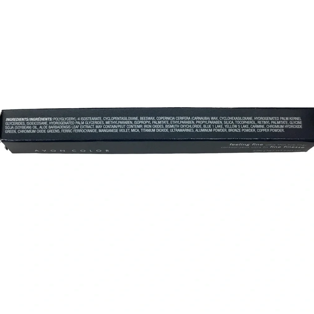 AVON Color Feeling Fine Ultra Thin Eye Liner Shade Onyx Jewel Black